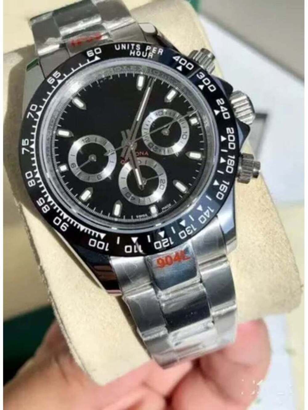 Men's Stainless Steel Mechanical Watch with Sapphire Crystal stock 313